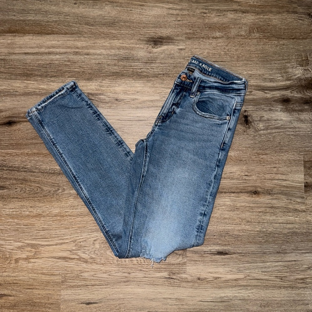 90s Low Rise Straight American Eagle Jeans
